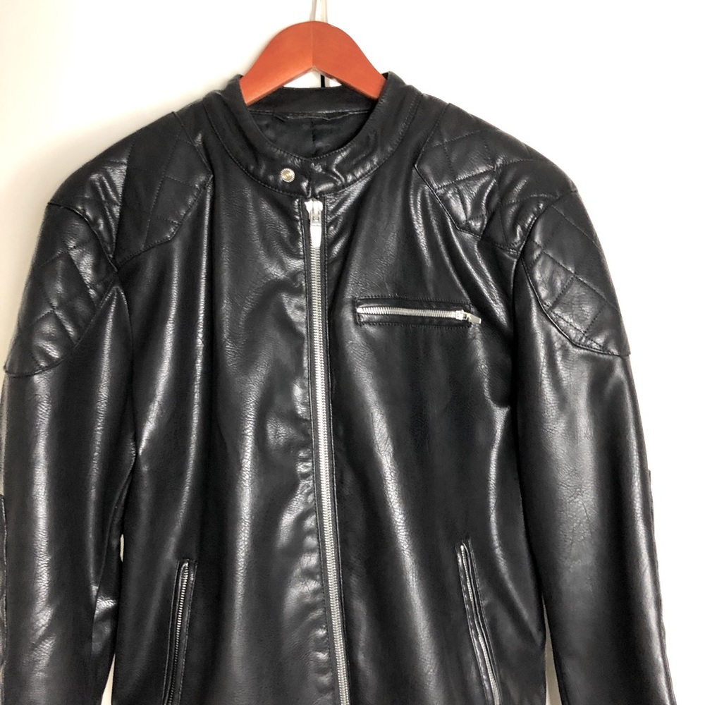 ZARA Man faux leather jacket - Large